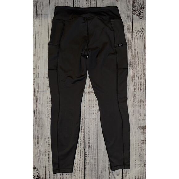 Patagonia Women’s Pack Out Tights Gray Size Large L Pockets - Picture 6 of 6